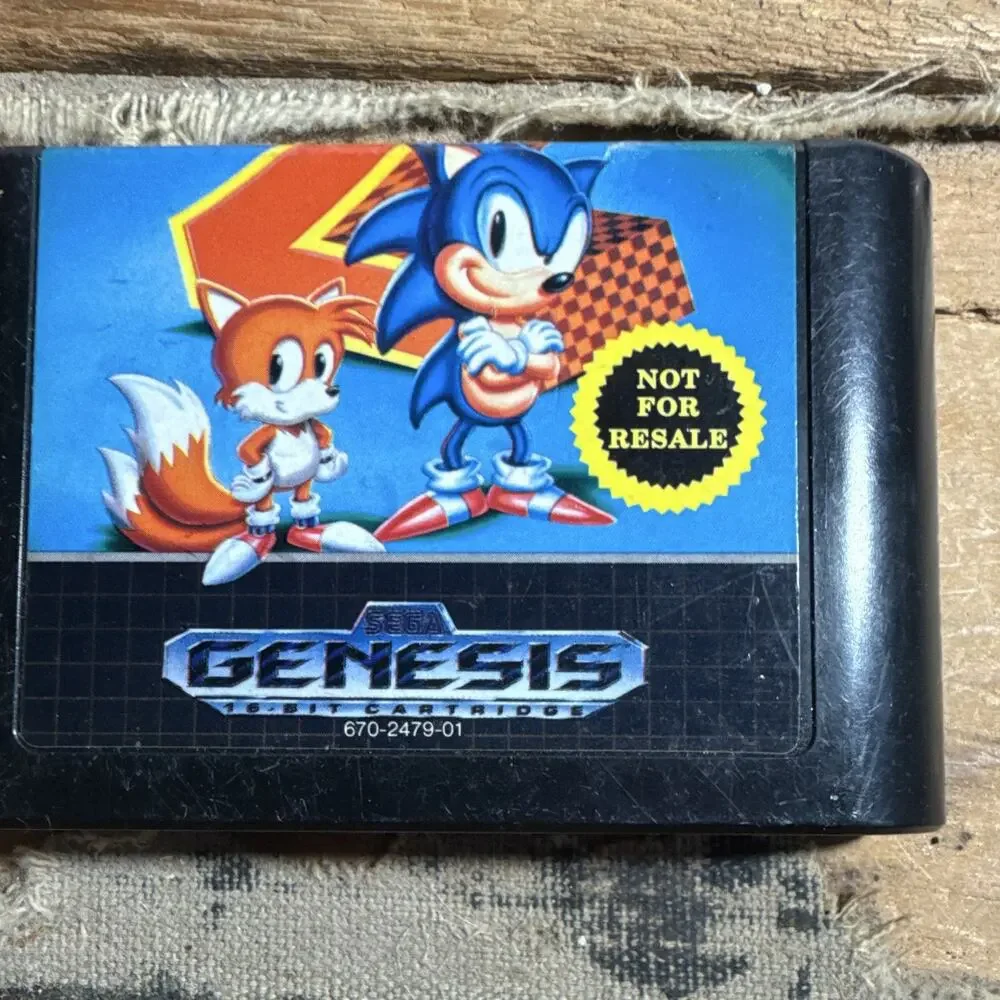 SEGA Sonic the Hedgehog 2 Not For Resale (Sega Genesis) Sonic Series NTSC-U/C